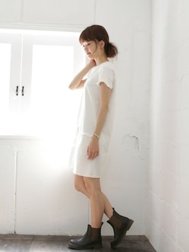 「SESTO（セスト）のアイテム」を使った、SESTOさん（レディース・158cm）の秋コーディネート