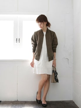 「SESTO（セスト）のアイテム」を使った、SESTOさん（レディース・158cm）の秋コーディネート