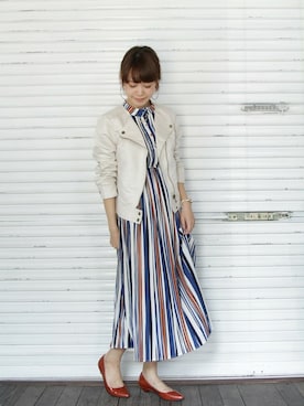 「SESTO（セスト）のアイテム」を使った、SESTOさん（レディース・158cm）の秋コーディネート