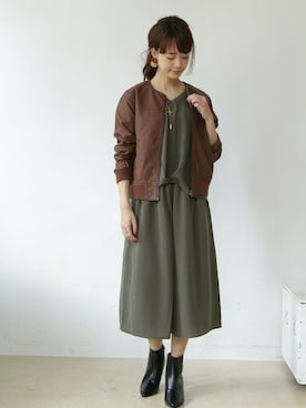 「ロザリオ」｜SESTOさん（レディース・158cm）の秋コーディネート