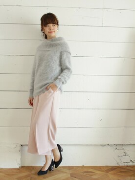 「チャンキーヒール」｜SESTOさん（レディース・158cm）の秋コーディネート