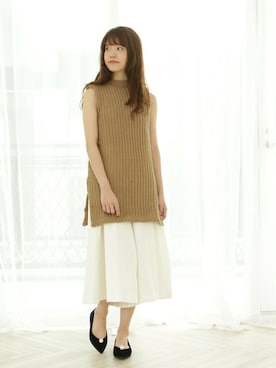 「SESTO（セスト）のアイテム」を使った、SESTOさん（レディース・158cm）の秋コーディネート