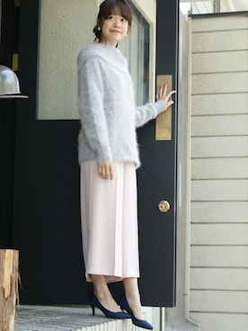 「SESTO（セスト）のアイテム」を使った、SESTOさん（レディース・158cm）の秋コーディネート