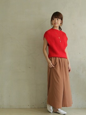 「SESTO（セスト）のアイテム」を使った、SESTOさん（レディース・158cm）の秋コーディネート