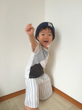 juriさん（キッズ・90cm）の秋コーディネート