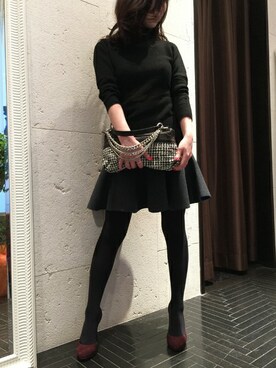 「Desert　Rose（デザートローズ）のアイテム」を使った、Desert Rose_staff150さん（レディース・154cm）の冬コーディネート