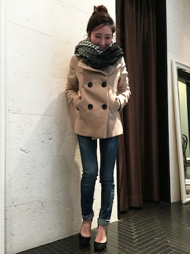 「RINASCIMENTO（リナシメント）のアイテム」を使った、Desert Rose_staff150さん（レディース・154cm）の冬コーディネート