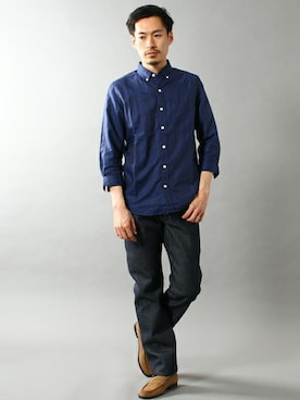 Masaki Meguroさん（メンズ・171cm）の春コーディネート