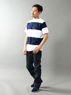 Masaki Meguroさん（メンズ・171cm）の春コーディネート