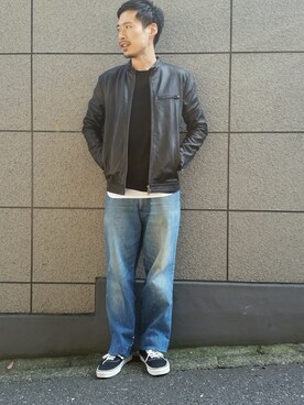 Masaki Meguroさん（メンズ・171cm）の秋コーディネート