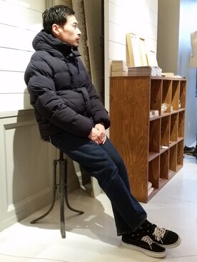 「stance socks」｜「アイテム（ジャケット/アウター）」を使った、Masaki Meguroさん（メンズ・171cm）の秋コーディネート