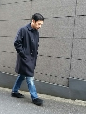「606」｜Masaki Meguroさん（メンズ・171cm）の冬コーディネート