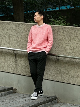 Masaki Meguroさん（メンズ・171cm）の春コーディネート