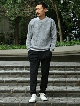 Masaki Meguroさん（メンズ・171cm）の春コーディネート