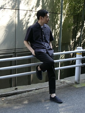 Masaki Meguroさん(メンズ・171cm)の夏コーディネート