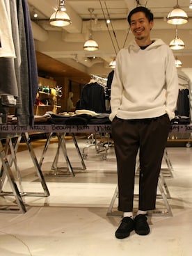 Masaki Meguroさん（メンズ・171cm）の夏コーディネート