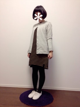 「寒くなってきた」｜こけしさん（レディース・148cm）の秋コーディネート