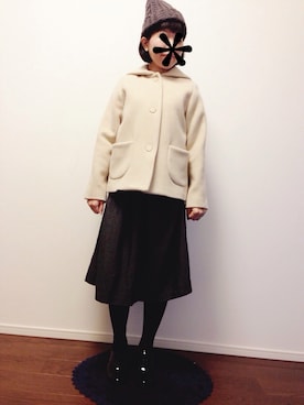 「おろしたて」｜こけしさん（レディース・148cm）の秋コーディネート