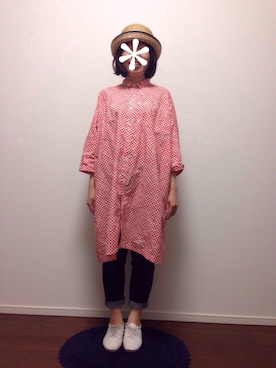 「Ebonyivory（エボニーアイボリー）のアイテム」を使った、こけしさん（レディース・148cm）の春コーディネート
