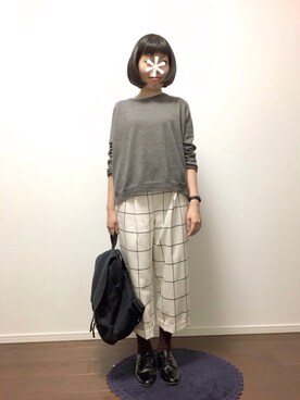 「ちびっこ」｜こけしさん（レディース・148cm）の秋コーディネート