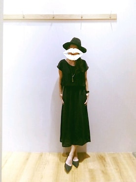 「SEVENDAYS=SUNDAY（セブンデイズサンデイ）のアイテム（つなぎ/オールインワン）」を使った、himawariさん（レディース・158cm）の夏コーディネート