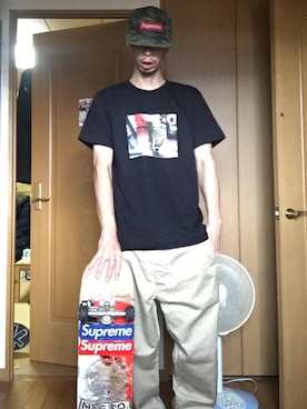 「REAL（リアル）のアイテム」を使った、🍁💩swipe💩🍁さん（メンズ・177cm）の夏コーディネート