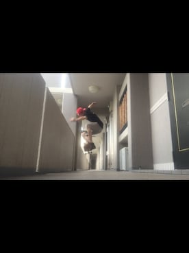 「REAL（リアル）のアイテム」を使った、🍁💩swipe💩🍁さん（メンズ・177cm）の夏コーディネート