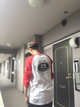 「うしろ姿」｜🍁💩swipe💩🍁さん（メンズ・177cm）の夏コーディネート