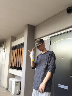 「PEACE！！」｜🍁💩swipe💩🍁さん（メンズ・177cm）の秋コーディネート