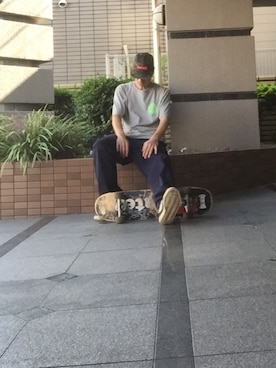 「nike sb 」｜「アイテム（その他）」を使った、🍁💩swipe💩🍁さん（メンズ・177cm）の秋コーディネート