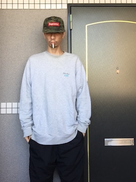 「スエット」｜🍁💩swipe💩🍁さん（メンズ・177cm）の秋コーディネート