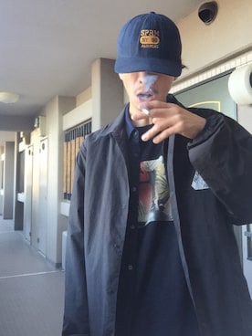 「palace」｜「アイテム（その他）」を使った、🍁💩swipe💩🍁さん（メンズ・177cm）の秋コーディネート