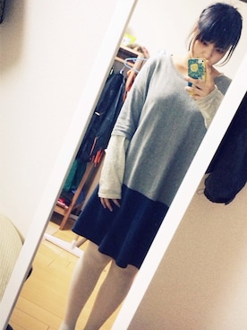 「Samansa Mos2（サマンサ モスモス）のアイテム（トレンチコート）」を使った、nana.さん（レディース・160cm）の春コーディネート