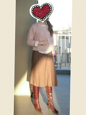 RENJIさん（レディース・158cm）の冬コーディネート