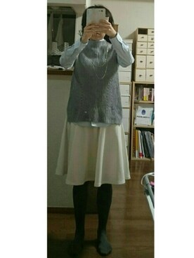 RENJIさん（レディース・158cm）の春コーディネート