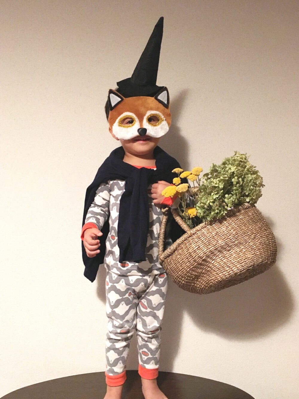「wearhalloween2016、ハロウィン、halloween、GAP、パジャマ、コンバース、こどもコーデ、キッズコーデ、ハロウィンコーデ、プチプラ」｜「KITSUMEのアイテム（その他、その他）」を使った、HALCHIさん（キッズ・90cm）の秋コーディネートの1枚目の写真