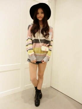 sachiさん（レディース・154cm）の秋コーディネート