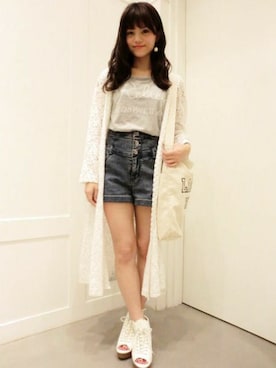 sachiさん（レディース・154cm）の春コーディネート