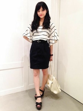 sachiさん（レディース・154cm）の夏コーディネート