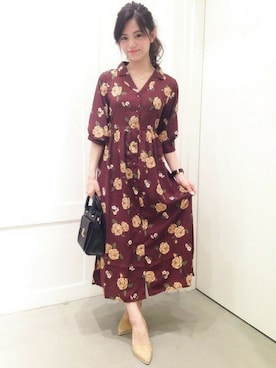 「へザー」｜「アイテム（パンプス）」を使った、sachiさん（レディース・154cm）の夏コーディネート