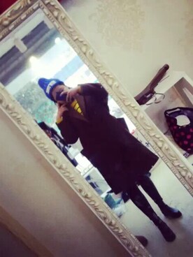 「NOのアイテム（帽子）」を使った、sisibabyさん（レディース・158cm）の秋コーディネート