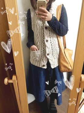 あやかさん（レディース・150cm）の秋コーディネート