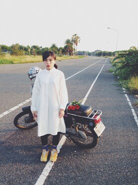 「Planet」｜車彝文さん（レディース・155cm）の夏コーディネート