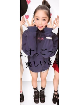 「オルチャン風」｜Elie masukoさん（レディース・155cm）の冬コーディネート