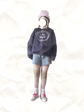 ぽこぴんさん（レディース・152cm）の冬コーディネート