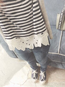 ぽこぴんさんのコーディネート