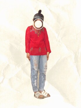 ぽこぴんさんのコーディネート