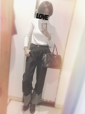 「COMPOSITION FIVE（コンポジション　ファイブ）のアイテム」を使った、cheapさん（レディース・154cm）の秋コーディネート