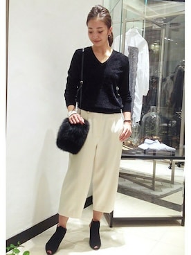 東京店スタッフさん(レディース・165cm)の秋コーディネート