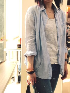 米多粒さんのコーディネート